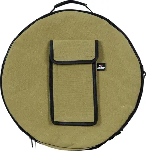 ARAW Shamanic Drums Bag, Bodhran Drum Bag, Handmade Frame Drum Bag, Drum Protection, Drum Cases, Tan Color (18 Inches X 6 Inches)