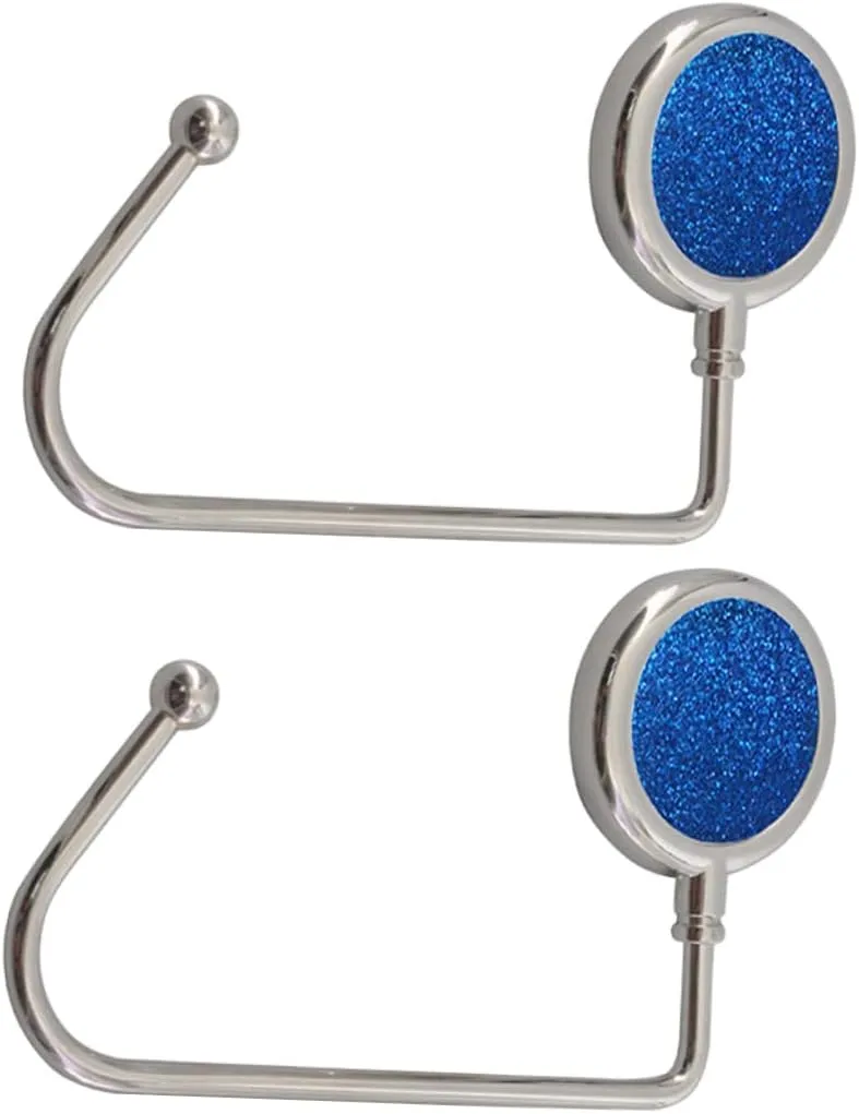 ARTIBETTER 2pcs Bag Hangers Desktop Girls Hooks Handbag Home Table Purse Top Handbags Holders Pouch Instant Grip Christmas Bar Women Alloy Supplies Kitchen Hanger Long Back Dorms Girl Swivel