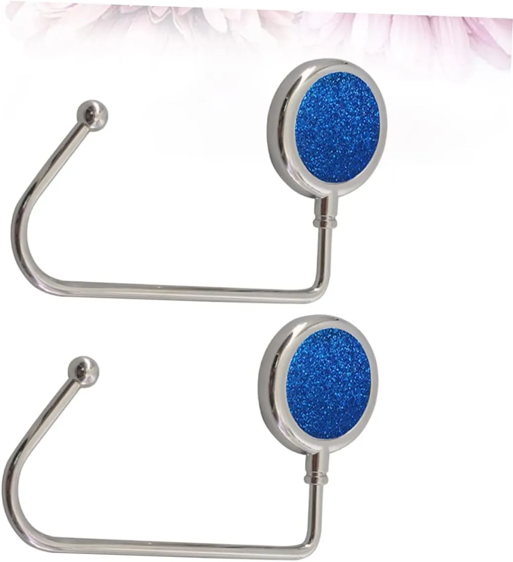 ARTIBETTER 2pcs Bag Hangers Desktop Girls Hooks Handbag Home Table Purse Top Handbags Holders Pouch Instant Grip Christmas Bar Women Alloy Supplies Kitchen Hanger Long Back Dorms Girl Swivel