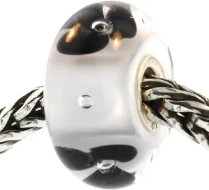 Authentic Trollbeads Glass 61397 Fashion Flower