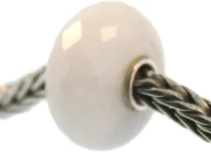 Authentic Trollbeads Precious Stone 51809 Milky Quartz