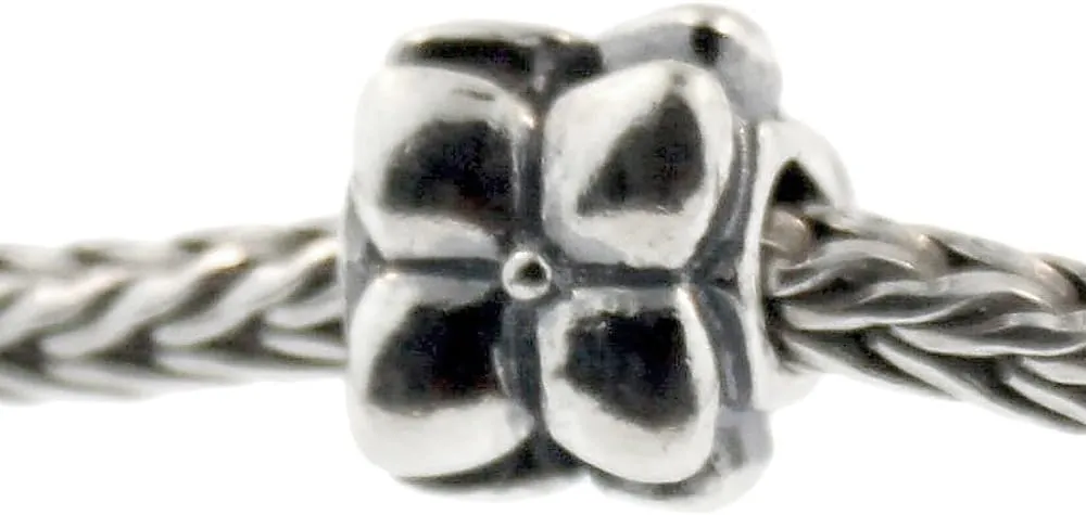 Authentic Trollbeads Sterling Silver 11216 Flowers