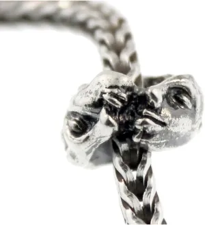 Authentic Trollbeads Sterling Silver 11271 Kiss