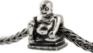 Authentic Trollbeads Sterling Silver 11428 Buddha