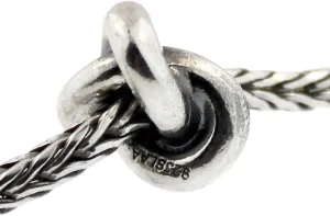Authentic Trollbeads Sterling Silver 11447 Trefoil Knot