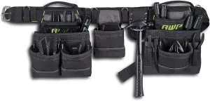 AWP Tool Belt, Tool Rig, Durable, Premium Tool Belt Organizer