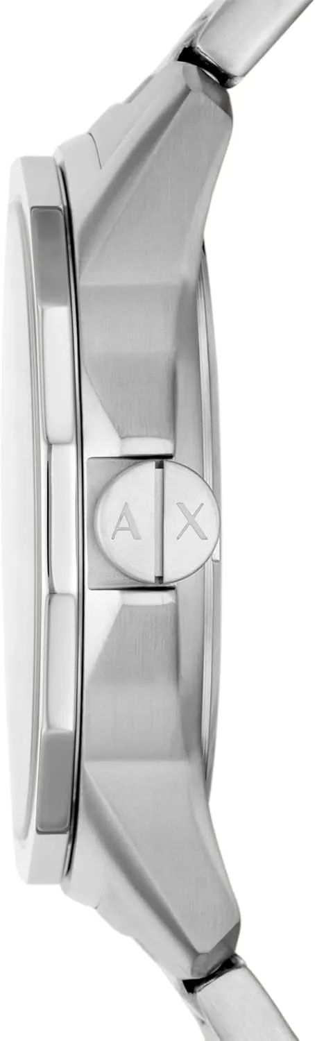 A|X Armani Exchange Chronograph Dress Watch for Men with Stainless Steel, Silicone or Leather Band