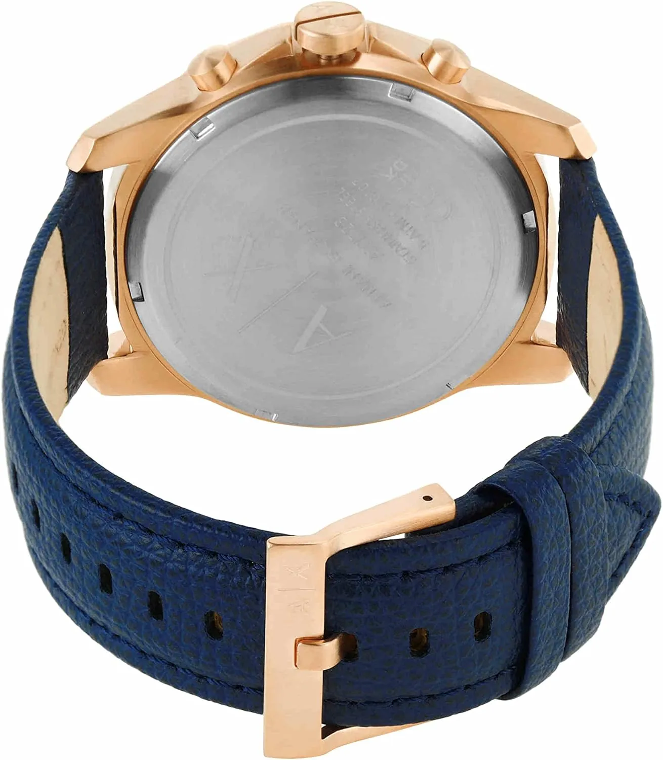 A|X Armani Exchange Chronograph Dress Watch for Men with Stainless Steel, Silicone or Leather Band