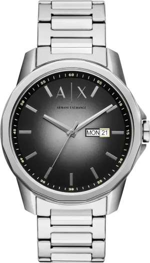 A|X Armani Exchange Chronograph Dress Watch for Men with Stainless Steel, Silicone or Leather Band