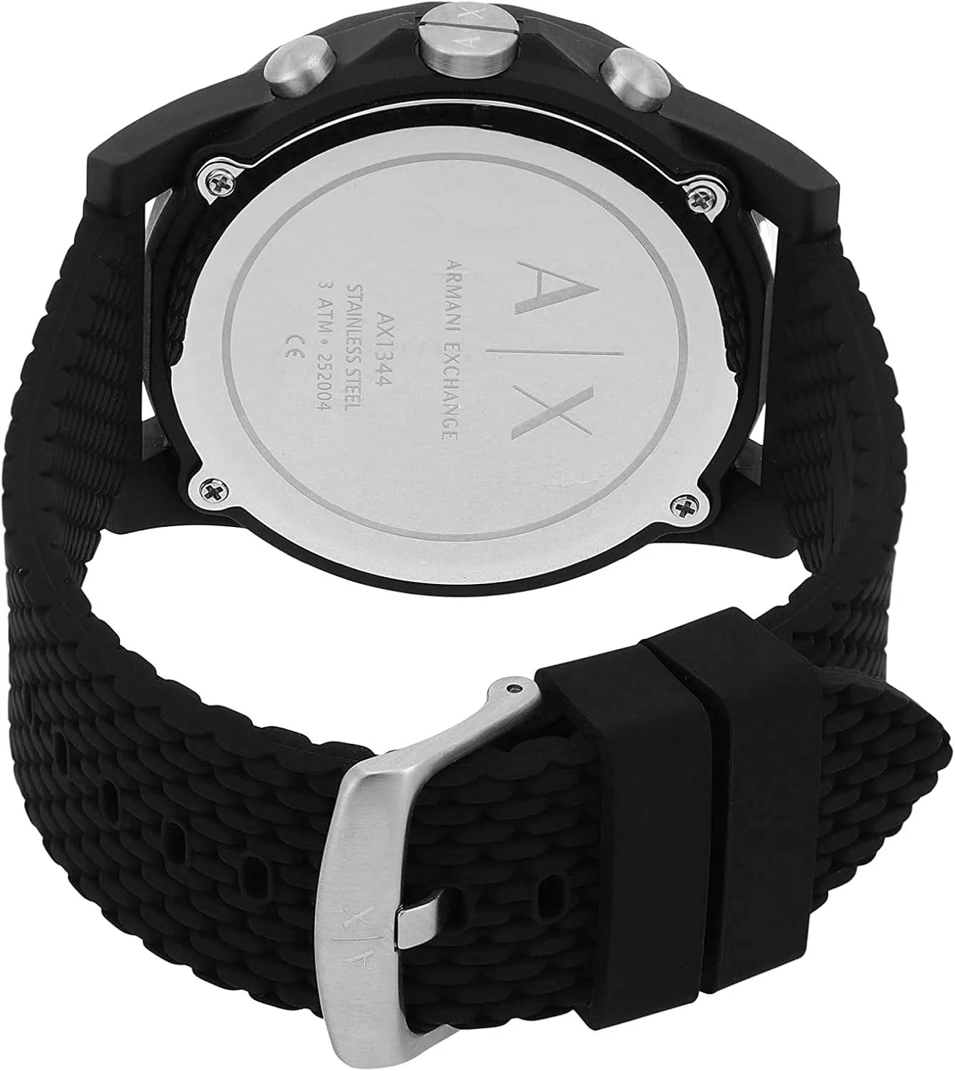 AX Armani Exchange Chronograph Watch for Men with Leather, Stainless Steel or Silicone Band