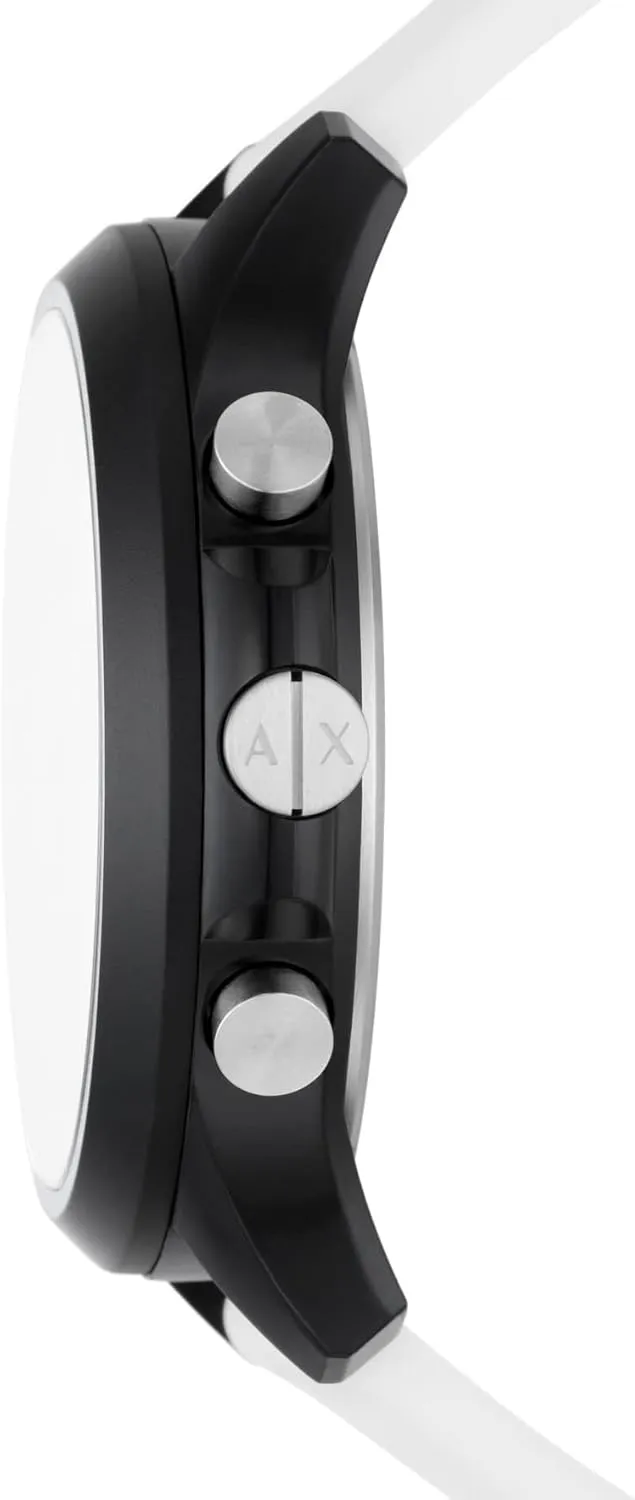 A|X Armani Exchange Chronograph Watch for Men with Stainless Steel, Silicone or Leather Band