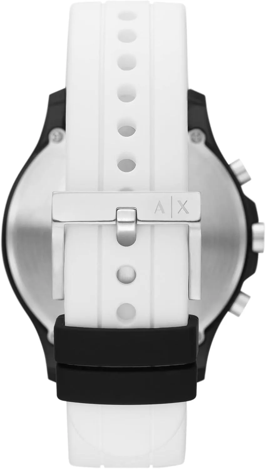 A|X Armani Exchange Chronograph Watch for Men with Stainless Steel, Silicone or Leather Band