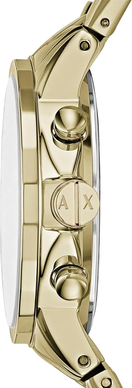 A|X Armani Exchange Women's Watch, Chronograph Watch for Women with Stainless Steel or Leather Band