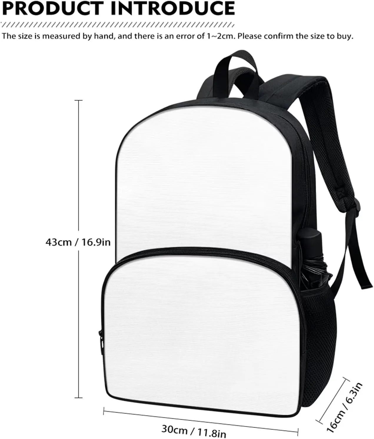 Aztec Western Backpack for Kids 17 Inch Book Bag Back to School Lightweight Portable School Bags Travel Daypack