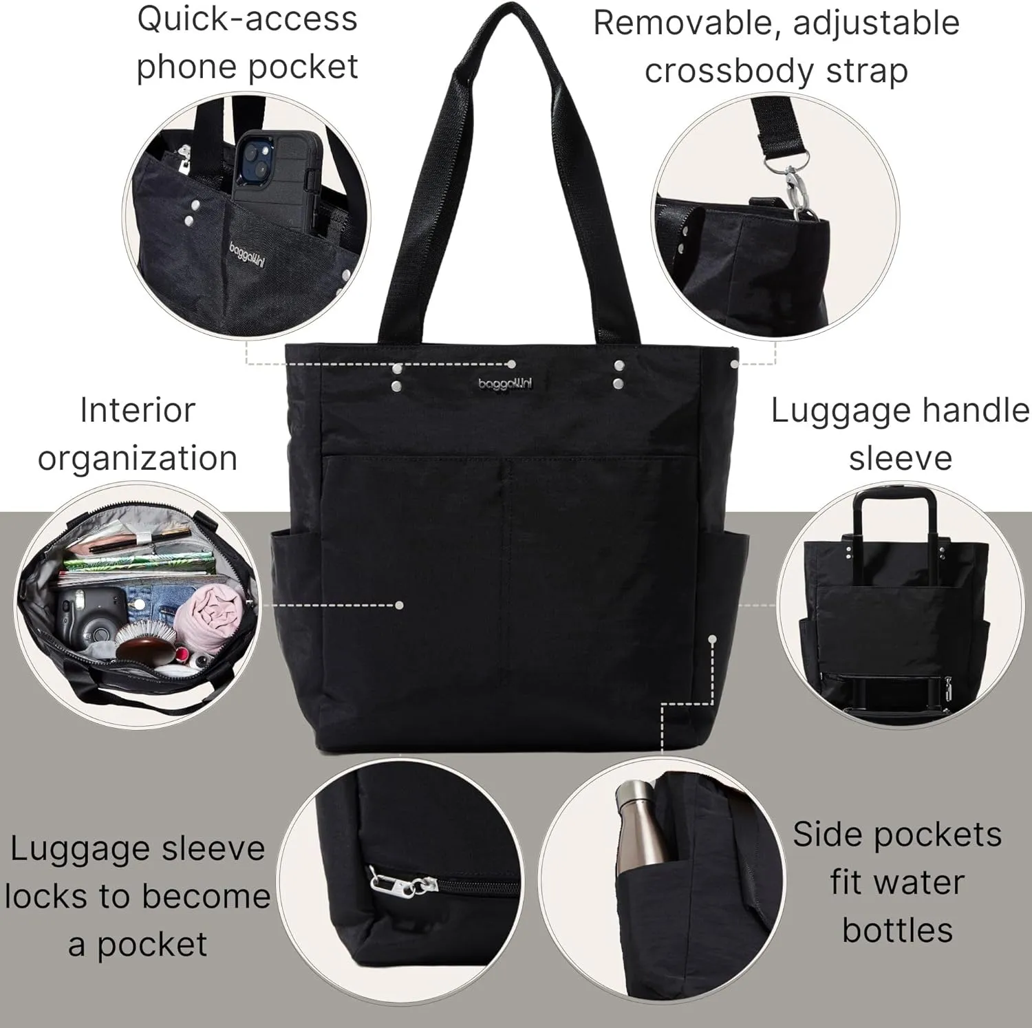 Baggallini Carryall Daily Tote