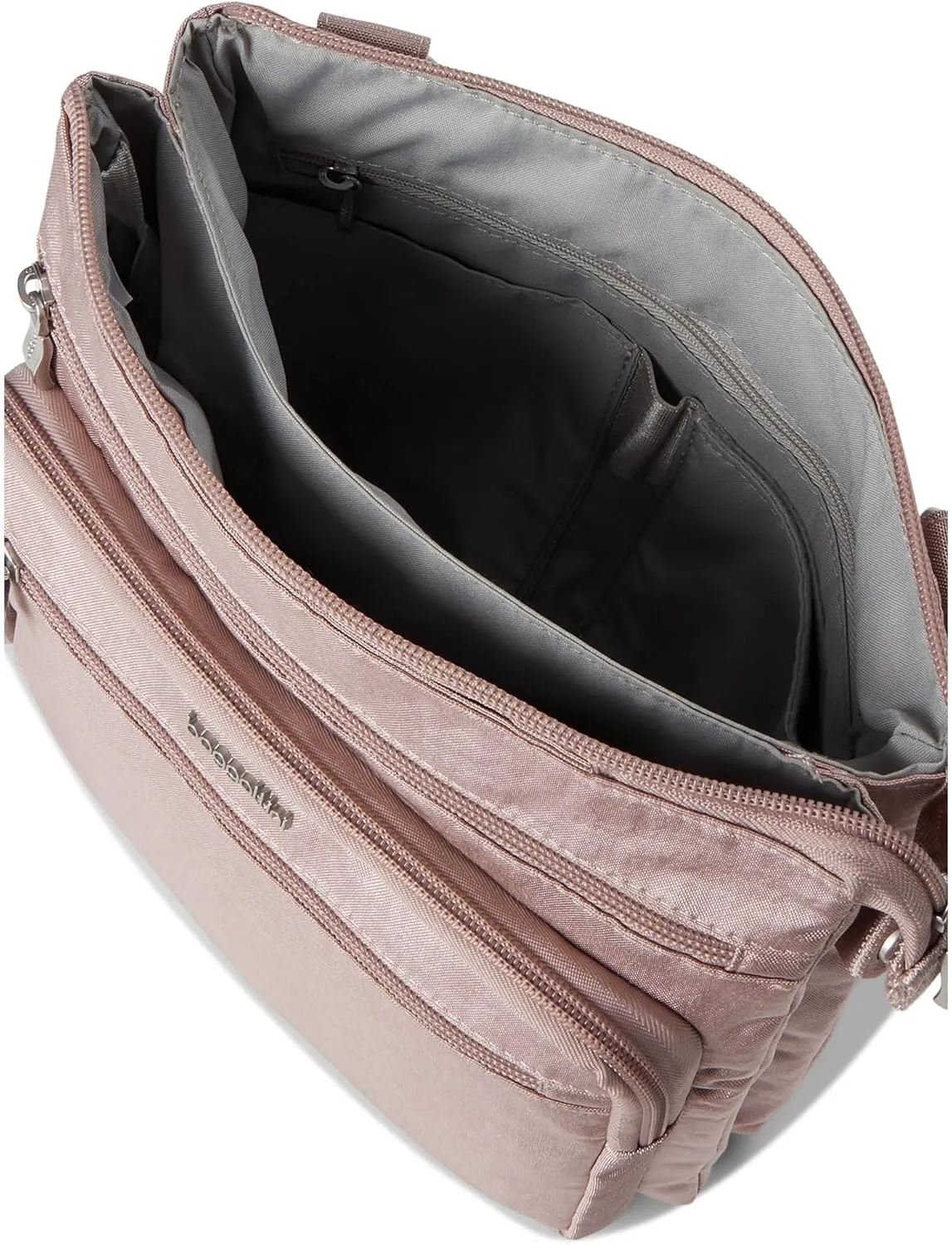 Baggallini Crossbody Bag for Women 10" X 10.7" Lightweight Handbags with RFID Card Slots Interior Divider
