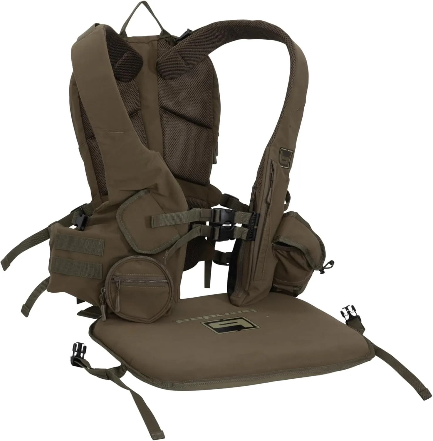 Banded Air Elite Turkey Vest – Lightweight, Breathable Hunting Vest with Padded Seat & Multiple Pockets