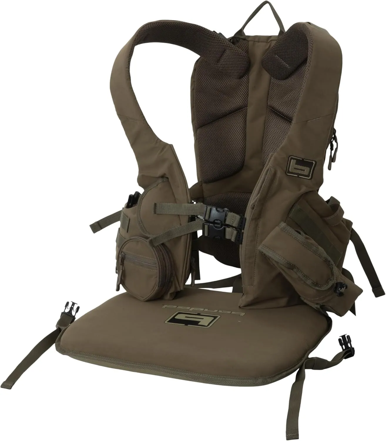 Banded Air Elite Turkey Vest – Lightweight, Breathable Hunting Vest with Padded Seat & Multiple Pockets
