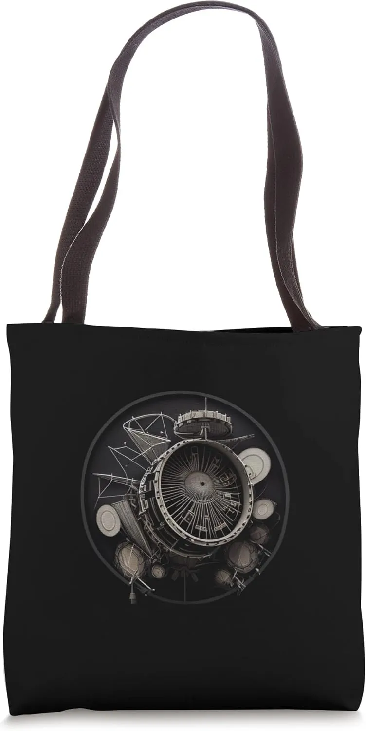 Bass Drum for Bass Drummer Player Musician Bass Drumming Tote Bag