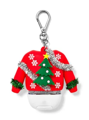 Bath & Body Works Pocketbac Holder Ugly Tinsel Sweater