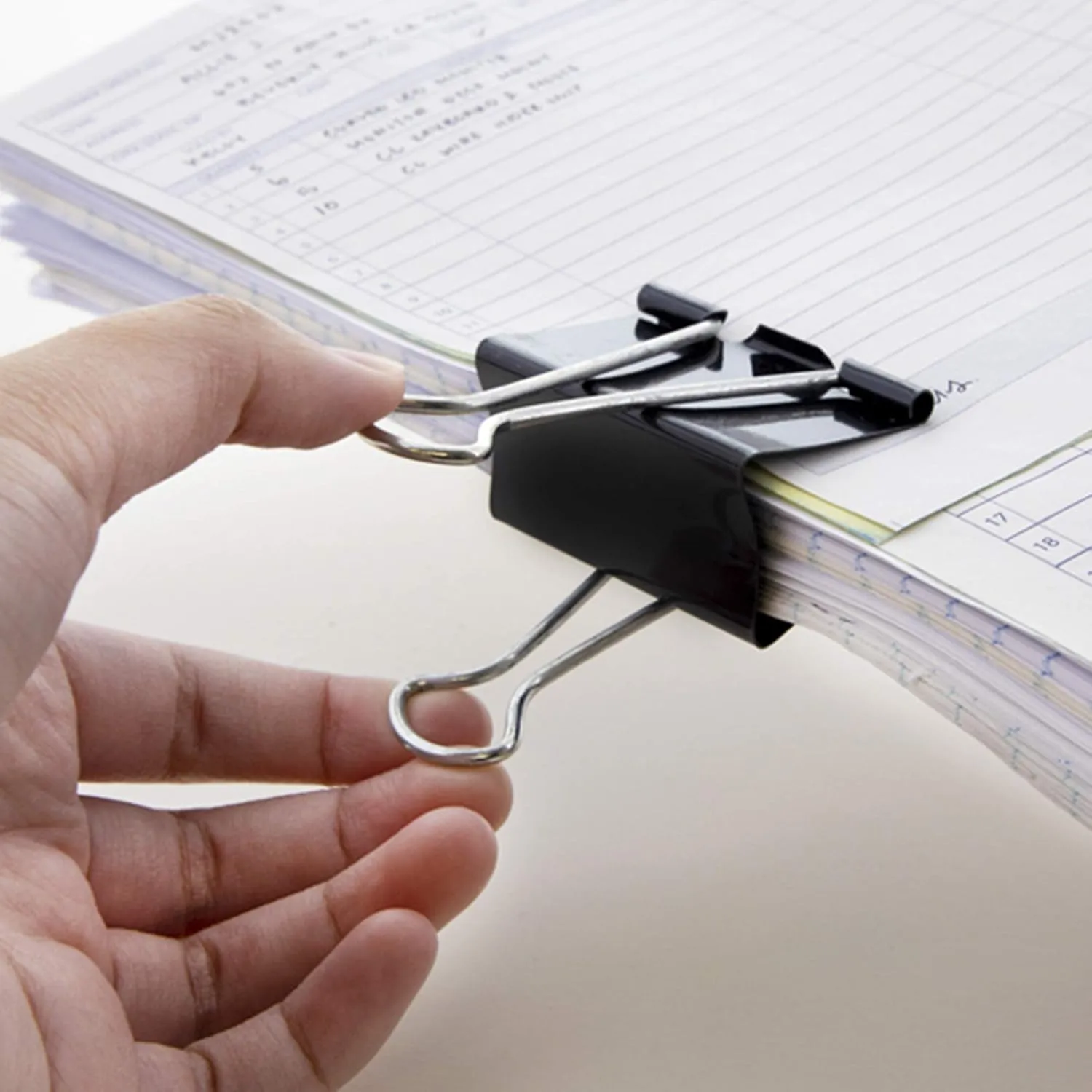 Bazic Binder Clip, Large, 2 Inches (51mm), Black, 4 per Pack (Case of 144) (262-144)