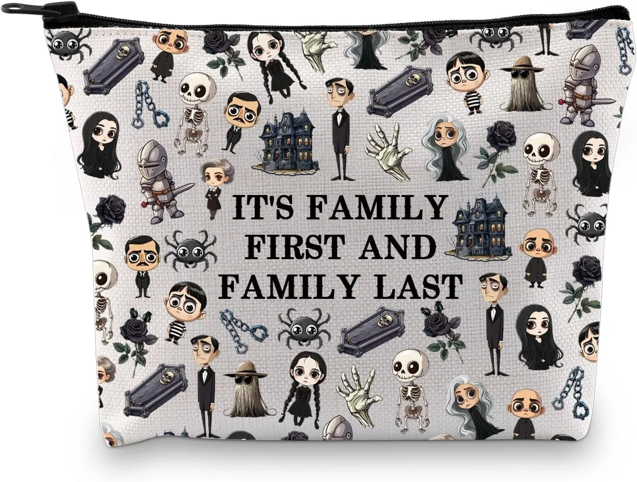 BDPWSS AD Family Merchandise The Musical Gift It's Family First And Family Last The AD Family Fans Makeup Bag (First last family bag)