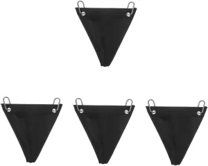 BESPORTBLE 4 Sets Non-Woven Planting Bag Floral Decor Grow Bag Pot Home Decor Decorations Vegetables Pots for Plants Growing Bag Potato Plants Bags Black Stainless Steel