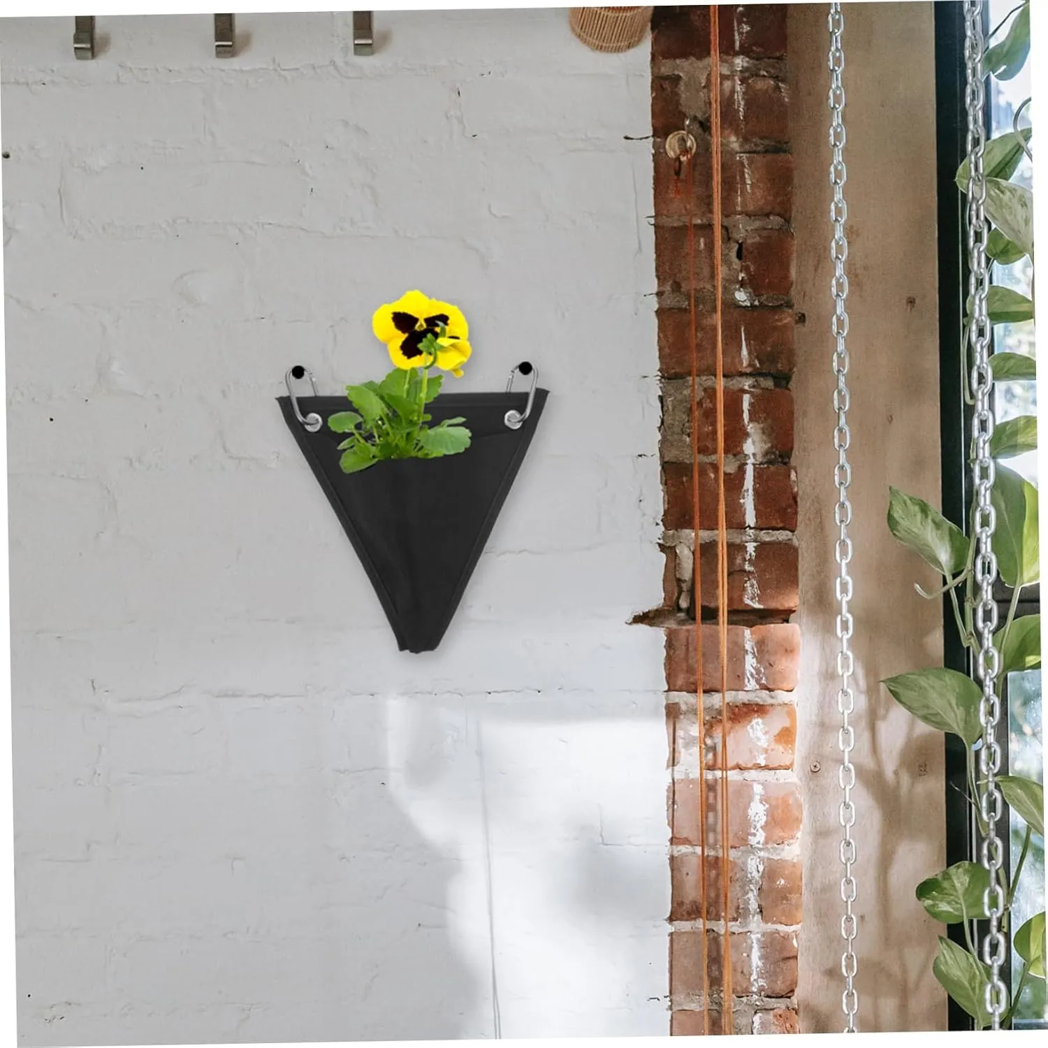 BESPORTBLE 4 Sets Non-Woven Planting Bag Floral Decor Grow Bag Pot Home Decor Decorations Vegetables Pots for Plants Growing Bag Potato Plants Bags Black Stainless Steel