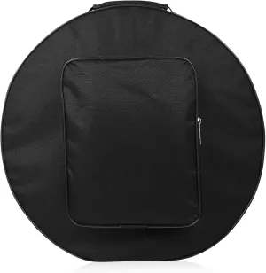 BESPORTBLE Round Snare Drum Bag Dual Use Backpack Handheld Carrying Pouch for Percussion Instruments Closure Fits Drums Stylish Design