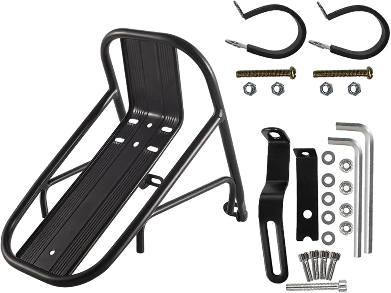 Bicycle Pannier Rack - Water Resistant Non-Slip Pannier Rack - Travel Thickened Pannier Rack Stand for Bicycle Equipment for Commuting, Shopping
