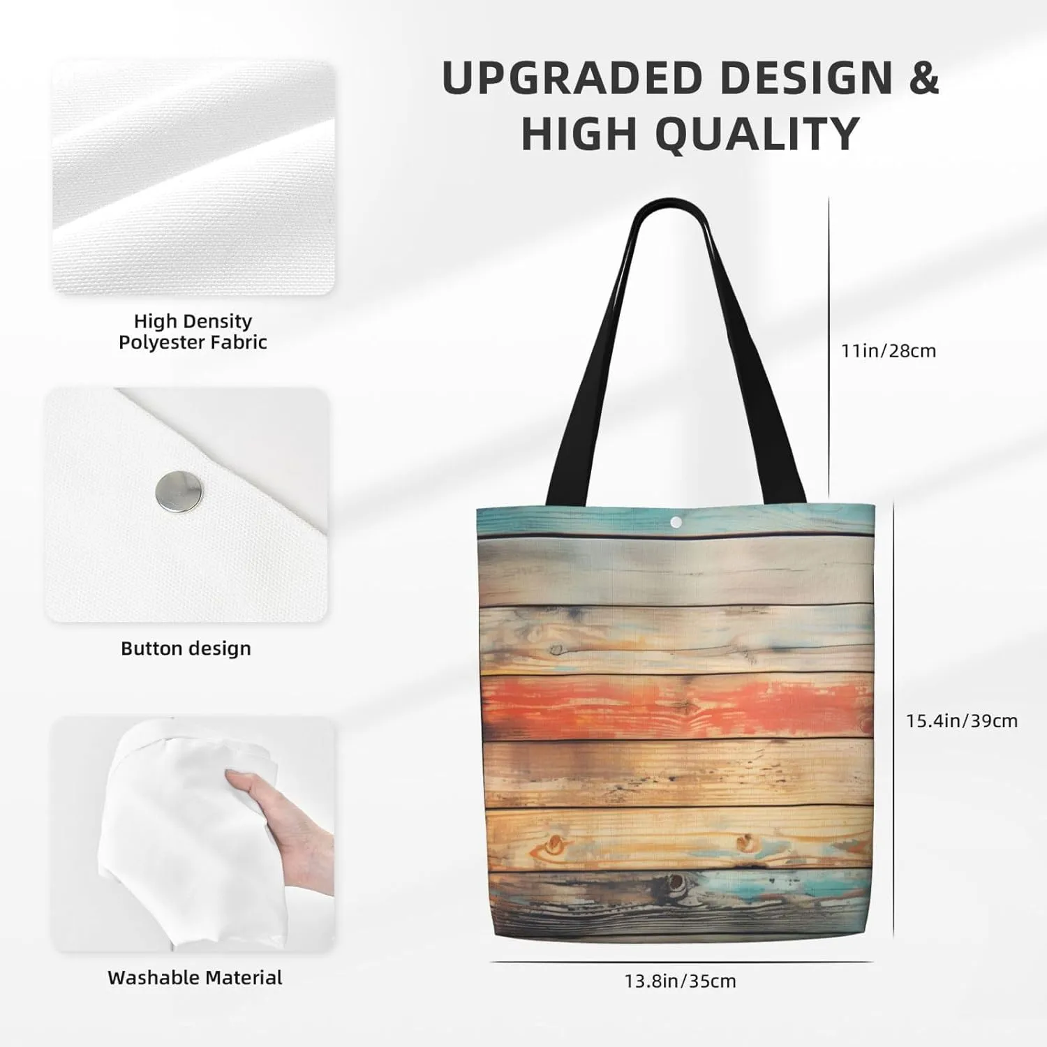 Black Flag Usa Canvas Shoulder Bag Reusable Tote Bag Soft Lightweight Cloth Bags For Women Girls Lady Casual
