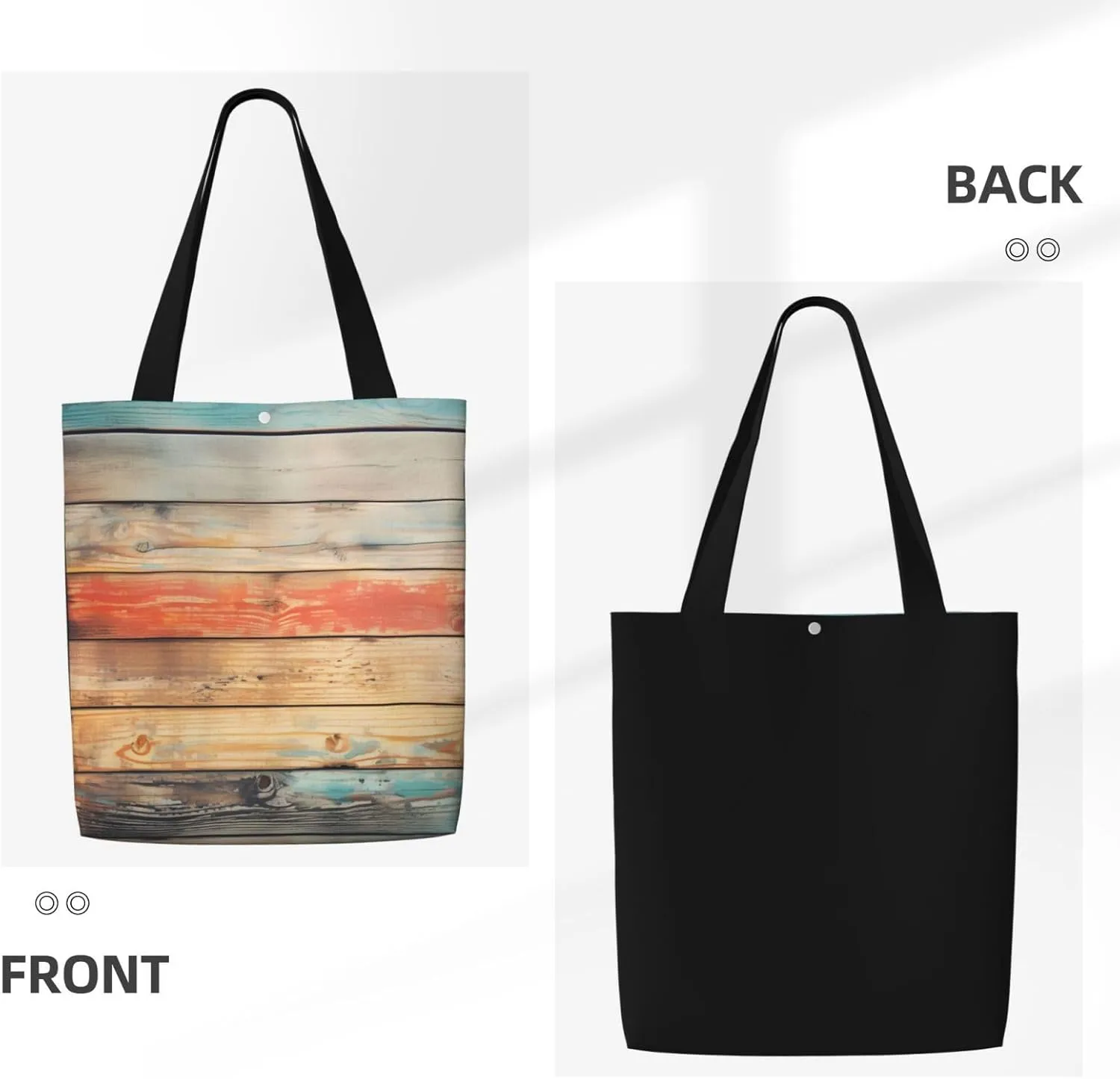 Black Flag Usa Canvas Shoulder Bag Reusable Tote Bag Soft Lightweight Cloth Bags For Women Girls Lady Casual