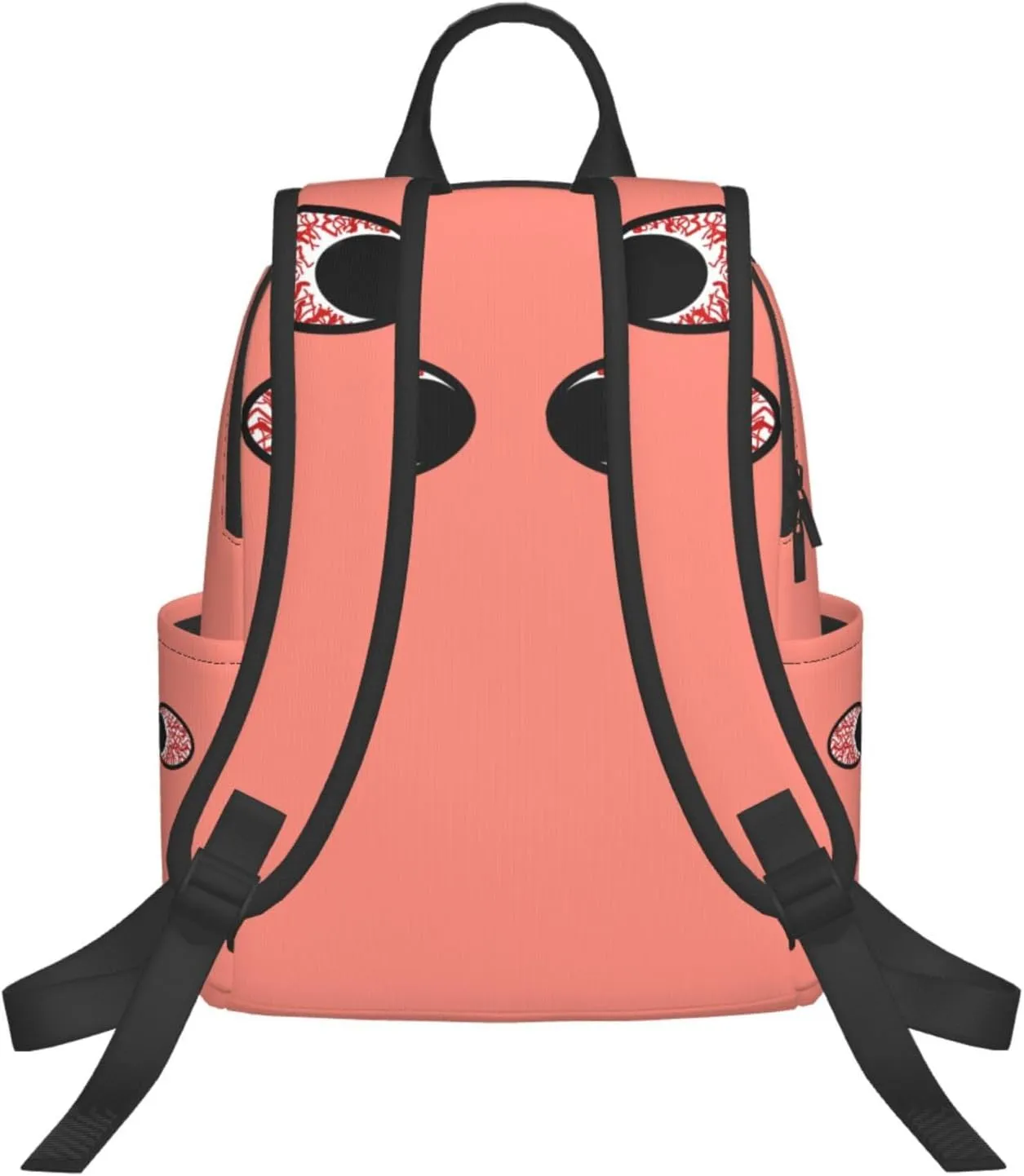 Bloodshot Eyeball Eyes To Eyes Casual Backpacks Large Capacity Laptop Backpack Sports Rucksack Travel Daypack Adjustable Shoulder Strap Work Bag for Outdoor Camping