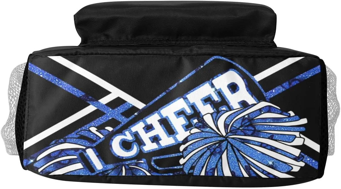 Blue Cheer Custom Text Name Unisex Daily Bag Multi-Function Casual Sport Backpack