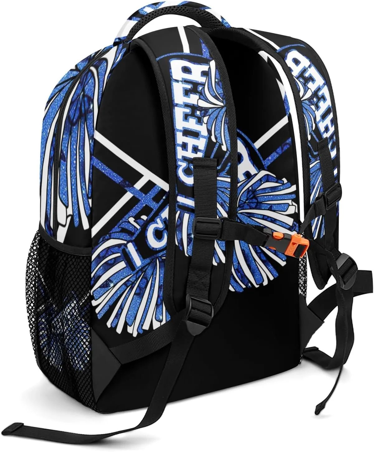 Blue Cheer Custom Text Name Unisex Daily Bag Multi-Function Casual Sport Backpack