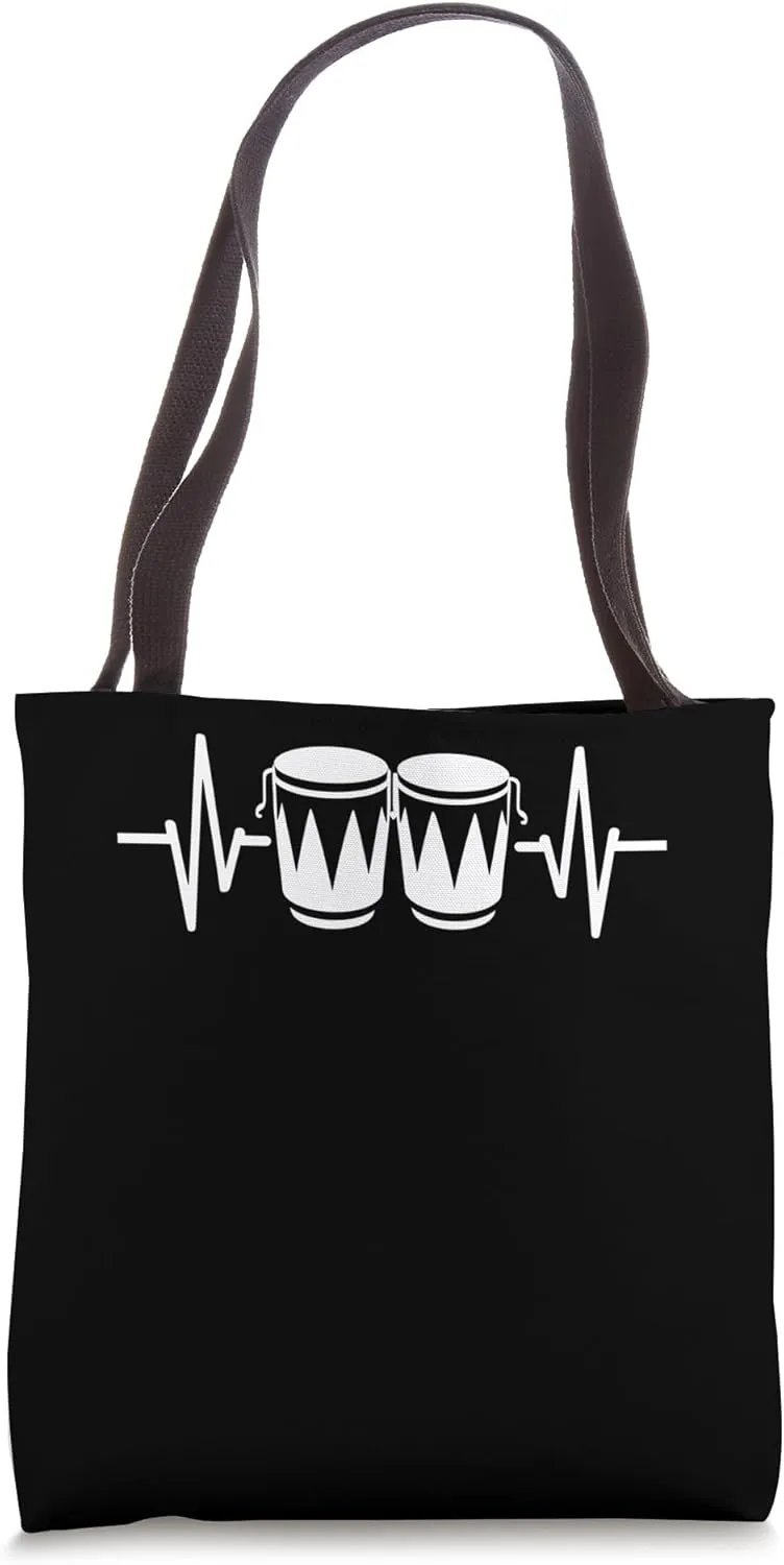 Bongo Heartbeat Tote Bag