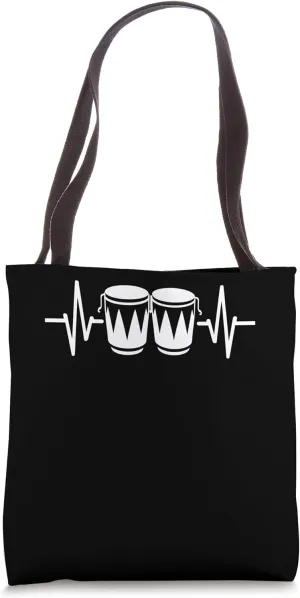 Bongo Heartbeat Tote Bag