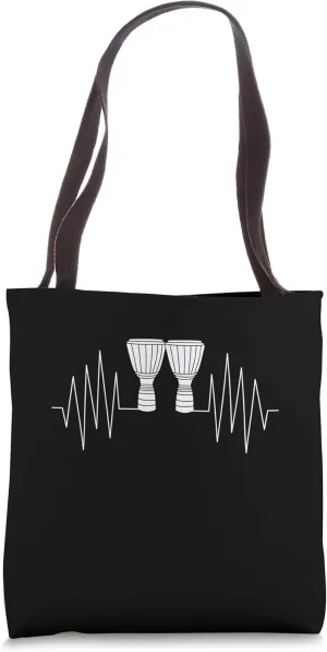 Bongo Heartbeat Tote Bag
