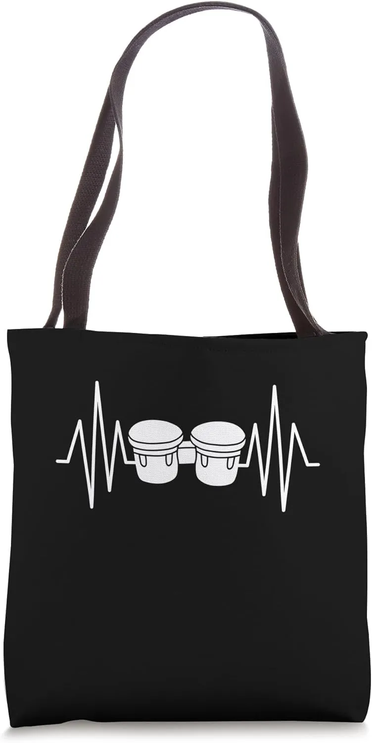 Bongo Heartbeat Tote Bag