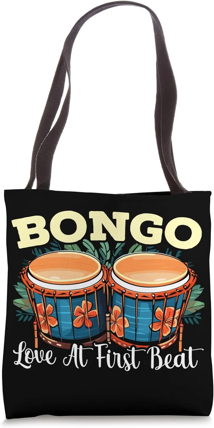 Bongo Player Instrumentalist Musical Instrument Musician Tote Bag
