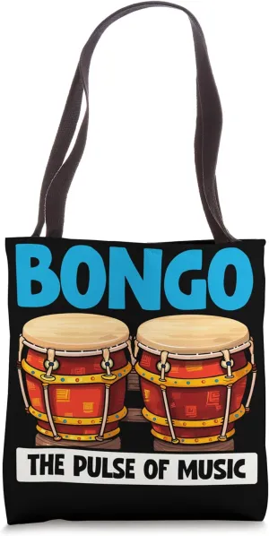 Bongo Player Instrumentalist Musical Instrument Musician Tote Bag