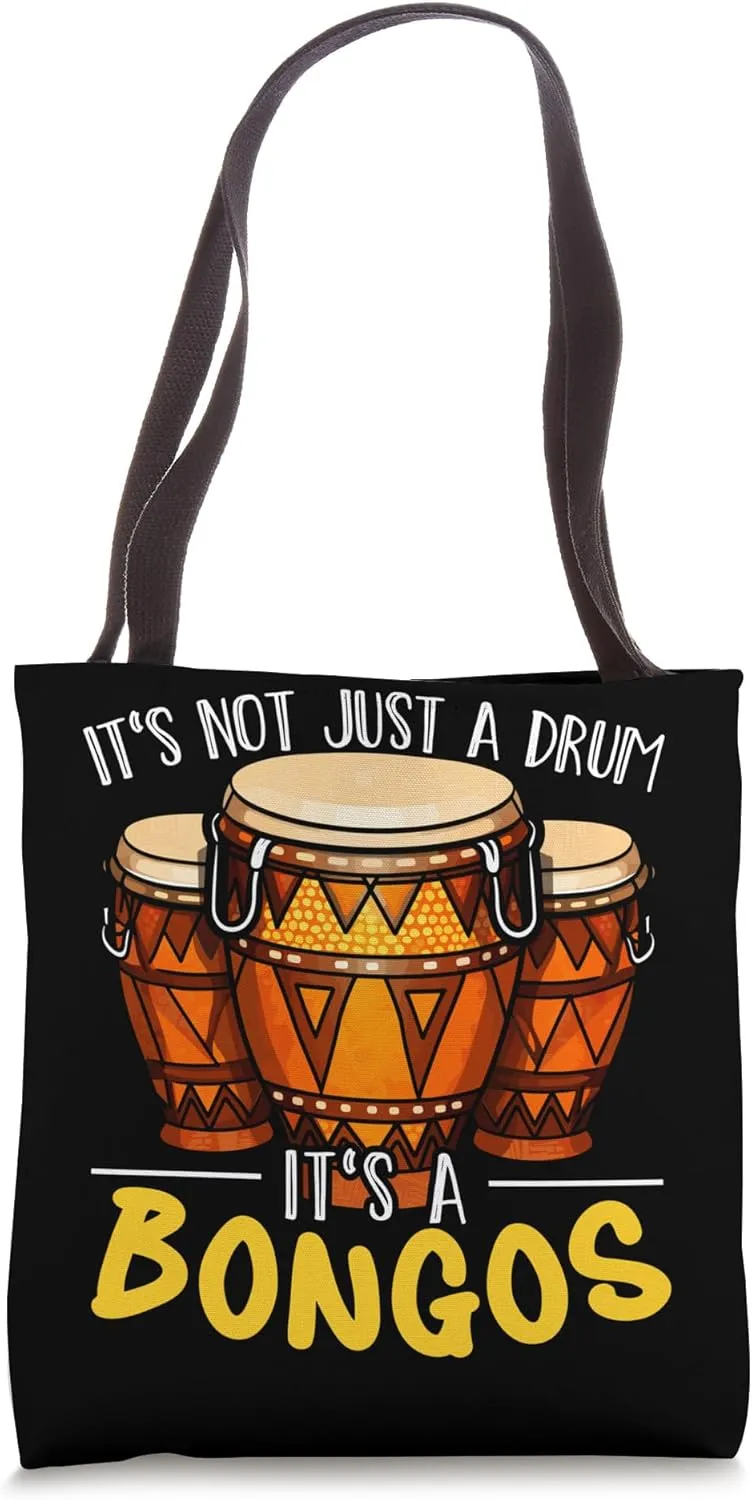 Bongo Player Instrumentalist Musical Instrument Musician Tote Bag
