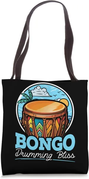 Bongo Player Instrumentalist Musical Instrument Musician Tote Bag