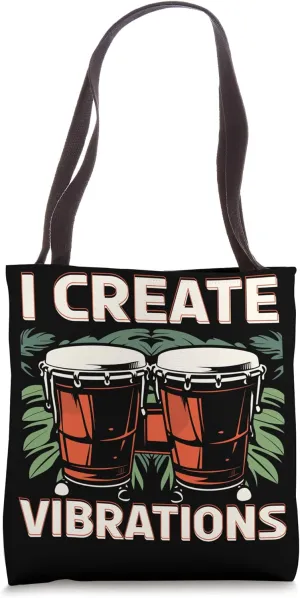 Bongo Player Instrumentalist Musical Instrument Musician Tote Bag