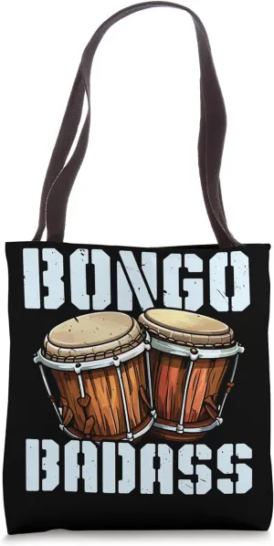 Bongo Player Instrumentalist Musical Instrument Musician Tote Bag