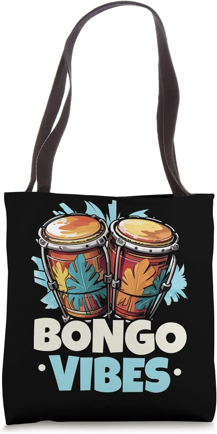 Bongo Player Instrumentalist Musical Instrument Musician Tote Bag