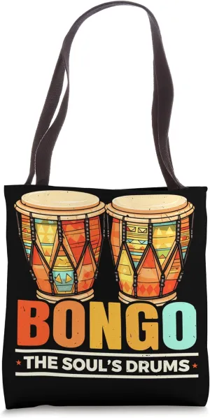 Bongo Player Instrumentalist Musical Instrument Musician Tote Bag