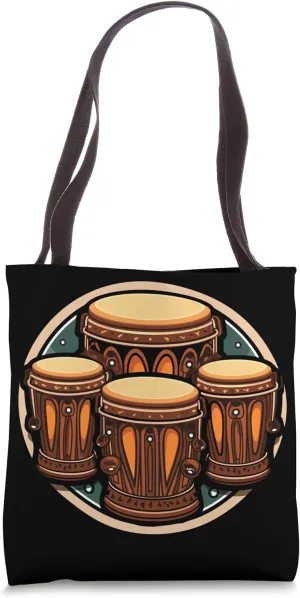 Bongo Player Instrumentalist Musical Instrument Musician Tote Bag