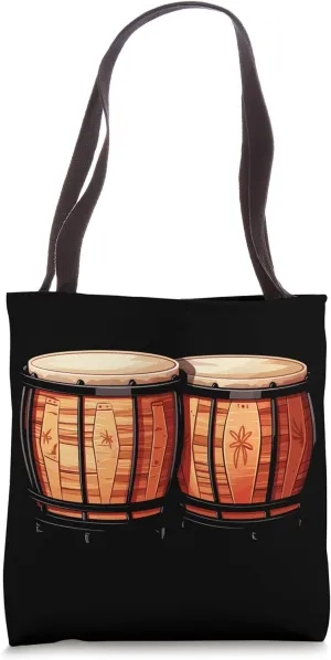 Bongo Player Instrumentalist Musical Instrument Musician Tote Bag