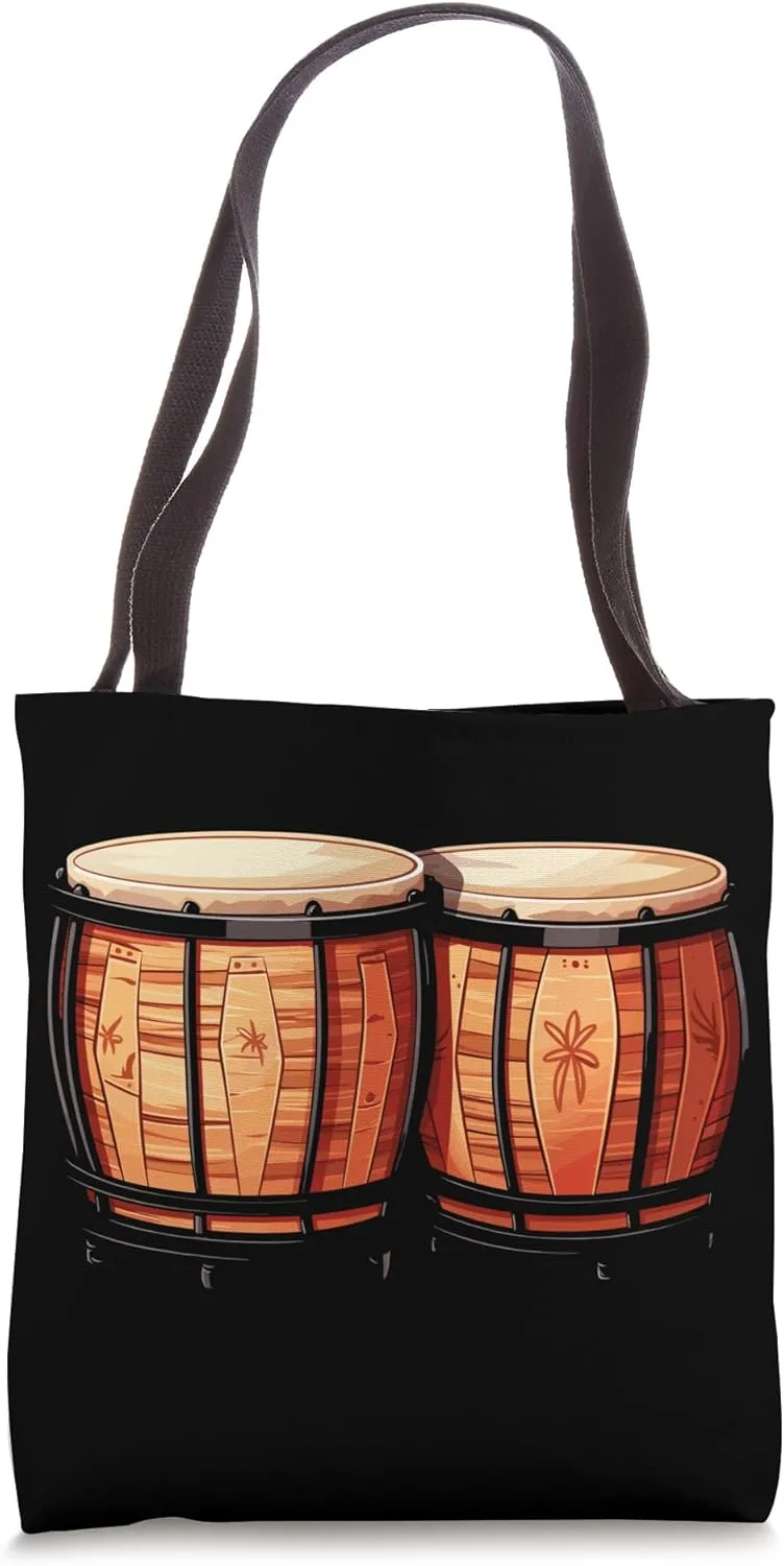 Bongo Player Instrumentalist Musical Instrument Musician Tote Bag